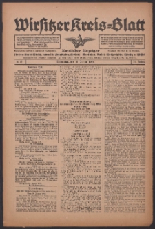 Wirsitzer Kreis-Blatt: Amtlicher Anzeiger für den Kreis Wirsitz 1918.01.31 Jg.74 Nr13