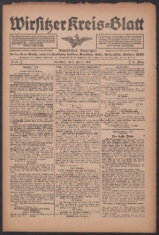 Wirsitzer Kreis-Blatt: Amtlicher Anzeiger für den Kreis Wirsitz 1918.02.02 Jg.74 Nr14