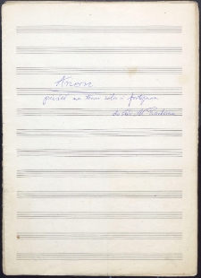 Arion : pieśń na tenor solo i fortepian : do słów Al. Puszkina