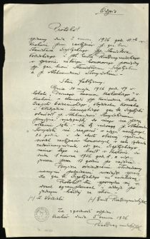 Pojedynek honorowy między generałem Stanisławem Szeptyckim a ministrem Aleksandrem Skrzyńskim: protokoły i korespondencja