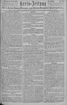 Kreis-Zeitung f&uuml;r d. Kreis Nowy-Tomysl : zugl. Nowy-Tomysler Hopfenzeitung = Orędownik Urzędowy na powiat Nowotomyski 1921.06.10 Jg46 Nr66