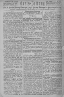 Kreis-Zeitung f&uuml;r d. Kreis Nowy-Tomysl: zugl. Nowy-Tomysler Hopfenzeitung 1921.09.30 Jg.46 Nr109