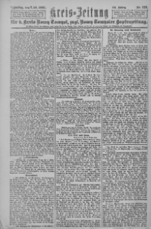 Kreis-Zeitung f&uuml;r d. Kreis Nowy-Tomysl: zugl. Nowy-Tomysler Hopfenzeitung 1921.10.07 Jg.46 Nr112