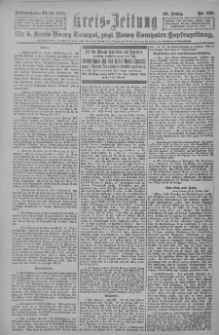 Kreis-Zeitung f&uuml;r d. Kreis Nowy-Tomysl: zugl. Nowy-Tomysler Hopfenzeitung 1921.10.26 Jg.46 Nr120