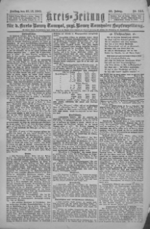 Kreis-Zeitung f&uuml;r d. Kreis Nowy-Tomysl: zugl. Nowy-Tomysler Hopfenzeitung 1921.12.23 Jg.46 Nr144