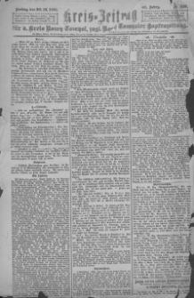 Kreis-Zeitung f&uuml;r d. Kreis Nowy-Tomysl: zugl. Nowy-Tomysler Hopfenzeitung 1921.12.30 Jg.46 Nr146