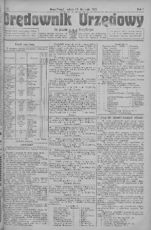 Orędownik Urzędowy dla powiatu Nowy-Tomyśl 1921.11.12 R.1 Nr13