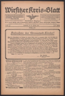 Wirsitzer Kreis-Blatt: Amtlicher Anzeiger für den Kreis Wirsitz 1918.02.23 Jg.74 Nr23