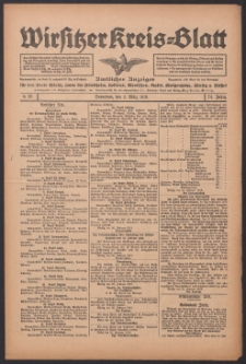 Wirsitzer Kreis-Blatt: Amtlicher Anzeiger für den Kreis Wirsitz 1918.03.02 Jg.74 Nr26