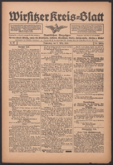 Wirsitzer Kreis-Blatt: Amtlicher Anzeiger für den Kreis Wirsitz 1918.03.07 Jg.74 Nr28