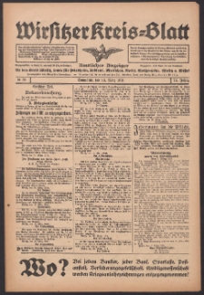 Wirsitzer Kreis-Blatt: Amtlicher Anzeiger für den Kreis Wirsitz 1918.03.23 Jg.74 Nr35