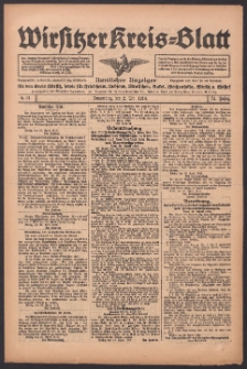Wirsitzer Kreis-Blatt: Amtlicher Anzeiger für den Kreis Wirsitz 1918.05.02 Jg.74 Nr51