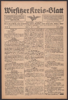 Wirsitzer Kreis-Blatt: Amtlicher Anzeiger für den Kreis Wirsitz 1918.05.07 Jg.74 Nr53