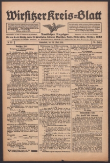 Wirsitzer Kreis-Blatt: Amtlicher Anzeiger für den Kreis Wirsitz 1918.05.11 Jg.74 Nr55