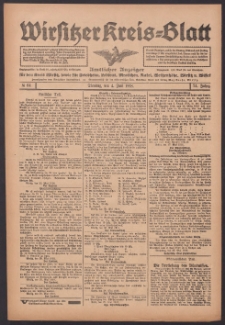 Wirsitzer Kreis-Blatt: Amtlicher Anzeiger für den Kreis Wirsitz 1918.06.04 Jg.74 Nr64