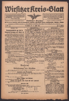 Wirsitzer Kreis-Blatt: Amtlicher Anzeiger für den Kreis Wirsitz 1918.06.08 Jg.74 Nr66