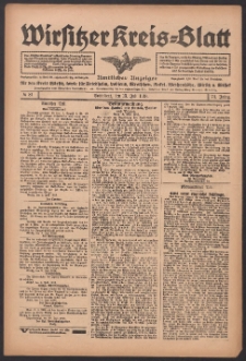 Wirsitzer Kreis-Blatt: Amtlicher Anzeiger für den Kreis Wirsitz 1918.07.13 Jg.74 Nr81