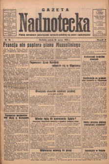 Gazeta Nadnotecka: pismo narodowe poświęcone sprawie polskiej na ziemi nadnoteckiej 1933.03.25 R.13 Nr70
