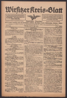 Wirsitzer Kreis-Blatt: Amtlicher Anzeiger für den Kreis Wirsitz 1918.07.30 Jg.74 Nr88