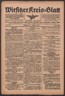 Wirsitzer Kreis-Blatt: Amtlicher Anzeiger für den Kreis Wirsitz 1918.09.17 Jg.74 Nr109