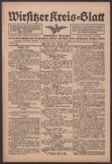 Wirsitzer Kreis-Blatt: Amtlicher Anzeiger für den Kreis Wirsitz 1918.10.05 Jg.74 Nr117