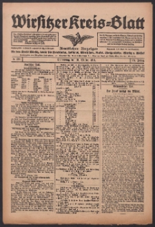 Wirsitzer Kreis-Blatt: Amtlicher Anzeiger für den Kreis Wirsitz 1918.10.31 Jg.74 Nr128
