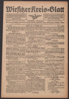 Wirsitzer Kreis-Blatt: Amtlicher Anzeiger für den Kreis Wirsitz 1918.11.19 Jg.74 Nr136