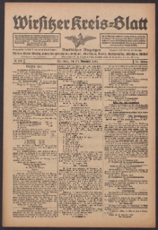 Wirsitzer Kreis-Blatt: Amtlicher Anzeiger f&uuml;r den Kreis Wirsitz 1918.11.30 Jg.74 Nr140