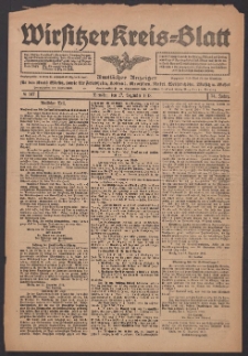 Wirsitzer Kreis-Blatt: Amtlicher Anzeiger f&uuml;r den Kreis Wirsitz 1918.12.17 Jg.74 Nr147