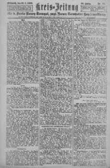 Kreis-Zeitung f&uuml;r d. Kreis Nowy-Tomysl: zugl. Nowy-Tomysler Hopfenzeitung 1923.01.31 Jg.48 Nr13