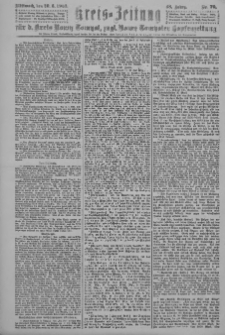Kreis-Zeitung f&uuml;r d. Kreis Nowy-Tomysl: zugl. Nowy-Tomysler Hopfenzeitung 1923.06.20 Jg.48 Nr70