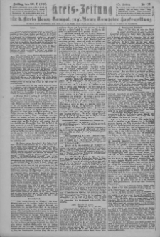 Kreis-Zeitung f&uuml;r d. Kreis Nowy-Tomysl: zugl. Nowy-Tomysler Hopfenzeitung 1923.07.20 Jg.48 Nr83