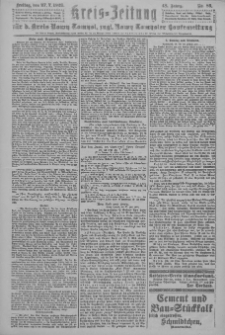 Kreis-Zeitung f&uuml;r d. Kreis Nowy-Tomysl: zugl. Nowy-Tomysler Hopfenzeitung 1923.07.27 Jg.48 Nr86