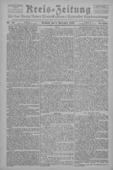 Kreis-Zeitung f&uuml;r d. Kreis Nowy-Tomysl: zugl. Nowy-Tomysler Hopfenzeitung 1923.09.05 Jg.48 Nr102