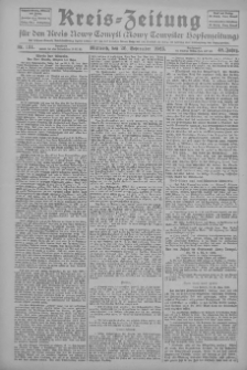Kreis-Zeitung f&uuml;r d. Kreis Nowy-Tomysl: zugl. Nowy-Tomysler Hopfenzeitung 1923.09.26 Jg.48 Nr111