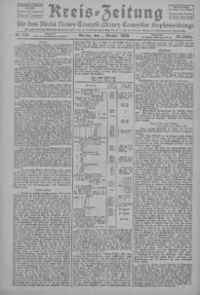 Kreis-Zeitung f&uuml;r d. Kreis Nowy-Tomysl: zugl. Nowy-Tomysler Hopfenzeitung 1923.10.01 Jg.48 Nr113