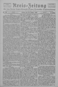 Kreis-Zeitung f&uuml;r d. Kreis Nowy-Tomysl: zugl. Nowy-Tomysler Hopfenzeitung 1923.10.29 Jg.48 Nr125