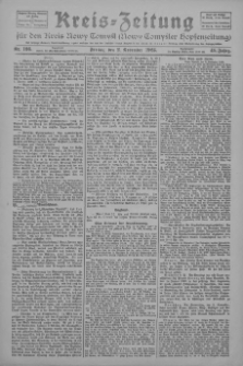 Kreis-Zeitung f&uuml;r d. Kreis Nowy-Tomysl: zugl. Nowy-Tomysler Hopfenzeitung 1923.11.02 Jg.48 Nr126