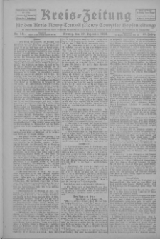 Kreis-Zeitung f&uuml;r d. Kreis Nowy-Tomysl: zugl. Nowy-Tomysler Hopfenzeitung 1923.12.10 Jg.48 Nr141