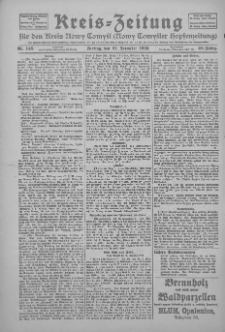 Kreis-Zeitung f&uuml;r d. Kreis Nowy-Tomysl: zugl. Nowy-Tomysler Hopfenzeitung 1923.12.21 Jg.48 Nr146