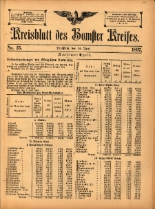 Kreisblatt des Bomster Kreises 1897.06.18 No.25