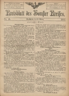 Kreisblatt des Bomster Kreises 1886.03.05 No.10