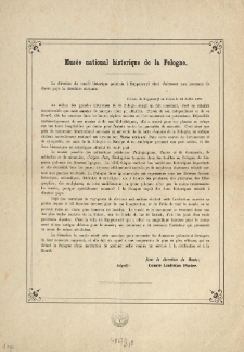 Musée national historique de la Pologne