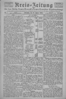 Kreis-Zeitung f&uuml;r d. Kreis Nowy-Tomysl: zugl. Nowy-Tomysler Hopfenzeitung 1924.01.16 Jg.49 Nr7