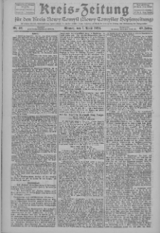 Kreis-Zeitung f&uuml;r d. Kreis Nowy-Tomysl: zugl. Nowy-Tomysler Hopfenzeitung 1924.04.07 Jg.49 Nr42