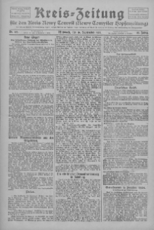 Kreis-Zeitung f&uuml;r d. Kreis Nowy-Tomysl: zugl. Nowy-Tomysler Hopfenzeitung 1924.09.10 Jg.49 Nr107