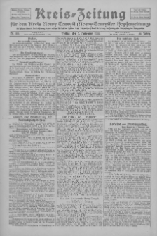 Kreis-Zeitung f&uuml;r d. Kreis Nowy-Tomysl: zugl. Nowy-Tomysler Hopfenzeitung 1924.11.07 Jg.49 Nr132
