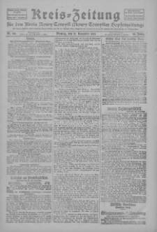 Kreis-Zeitung für d. Kreis Nowy-Tomysl: zugl. Nowy-Tomysler Hopfenzeitung 1924.12.15 Jg.49 Nr146