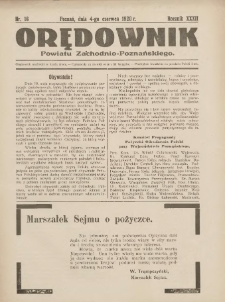 Orędownik Powiatu Zachodnio-Poznańskiego 1920.06.04 R.32 Nr16