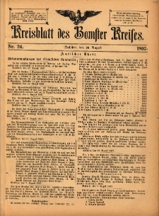 Kreisblatt des Bomster Kreises 1897.08.20 No.34